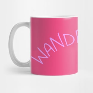 Wanderlust traveling Mug